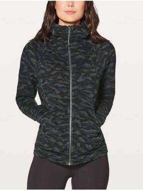 lululemon athletica Women's Dark Camouflage Full-Zip Hoodie